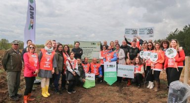 Bağışlar ormana dönüştü