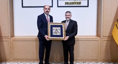 Bakan Nebati'den Konya'da Başkan Altay'a ziyaret