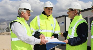 Başkan Yüce afet bölgesinden seslendi: Buradayız