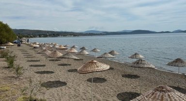Bodrum plajları yaza hazırlanıyor