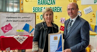 Bosna ile bağlar kuvvetleniyor... Saraybosna'da Türkçe Sınıfı açıldı