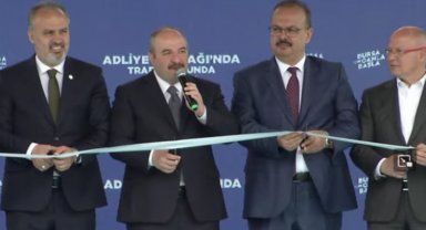 Bursa Osmangazi Adliye Kavşağı törenle hizmete girdi