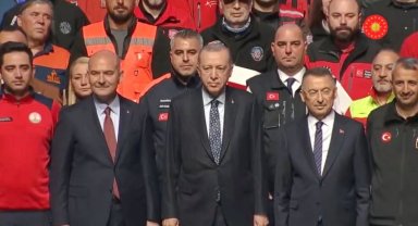 Bursa Osmangazi'nin deprem kahramanlarına büyük onur