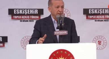 Cumhurbaşkanı Erdoğan Eskişehir'de... Türkiye rayından çıkarılmaya çalışılıyor