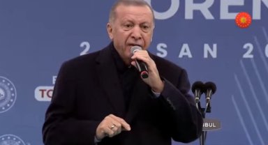 Cumhurbaşkanı Erdoğan'dan 'seccade' ve 'kurşun' tepkisi!