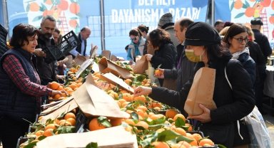 Depremzede üreticiye Kadıköy morali