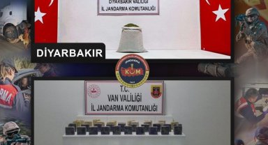 Diyarbakır ve Van'da 47 kilogram uyuşturucu ele geçirildi