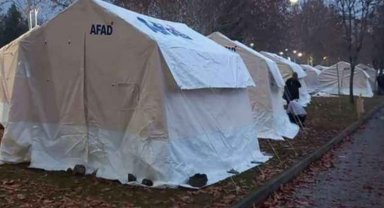 Diyarbakır'da 942 çadır depoya kaldırıldı