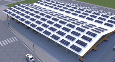Düzce kapalı pazaryeri enerjisini güneşten alacak