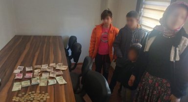 Düzce'de duygu sömürüsüne çocuklarını alet etti!