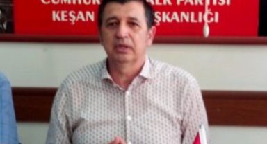 Edirne Enez'e fabrika atıklarının dökülmesine tepki