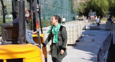 Efes Selçuk'ta yollar yenileniyor