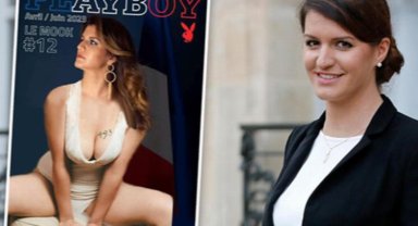 Fransız bakanın pozları tirajları patlattı!