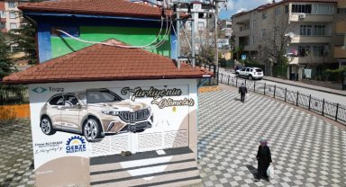 Gebze'de trafolara estetik dokunuş