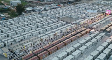 Hatay'da 'Konya Konteyner Kent'in ilk etabına iftarlı açılış