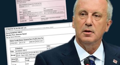 İnce'ye 10 milyon liralıık bağış dekontu montaj çıktı!