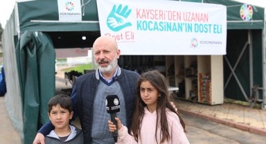 Kayseri Kocasinan'dan depremzedeler için Sosyal Market