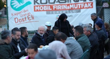 Kayseri Kocasinan'dan kardeş Türkoğlu'na ziyaret