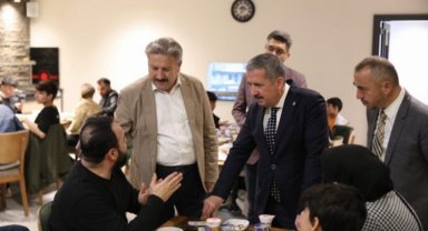 Kayseri Melikgazi'de depremzedeler için iftar programı