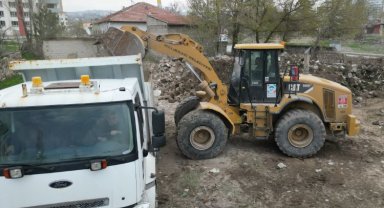 Kayseri Melikgazi'de hafriyat çalışması