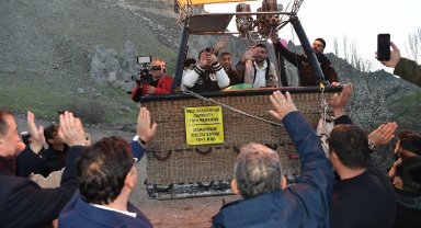 Kayseri protokolü turizm cenneti Soğanlı Vadisi'nde