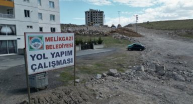 Kayseri Şirintepe'ye yeni yol çalışması