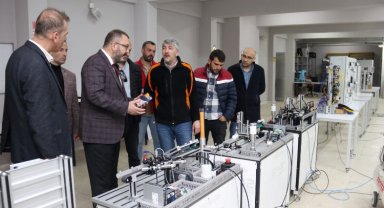 Kocaeli'den meslek lisesi öğrencilere destek