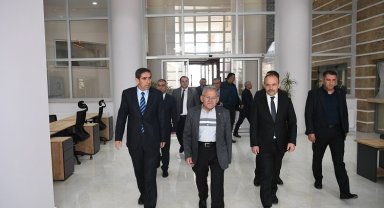 Memduh Büyükkılıç'tan KASKİ'ye ziyaret