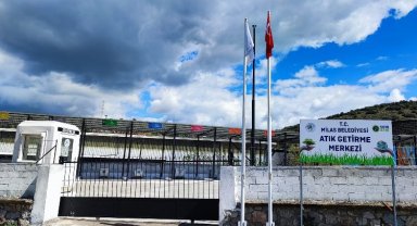 Milas'ta 'atık getirme merkezi' faaliyette