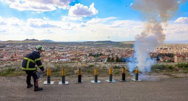 Nevşehir'den bayrama özel top atışı
