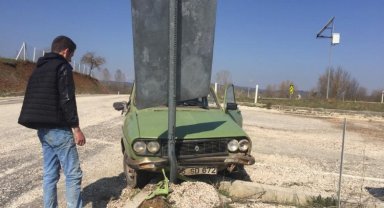 Pazaryeri'nde trafik kazası!