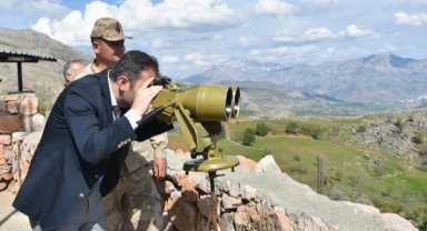 Sason Kaymakamı Yücebağ'da Korucu Üst Bölgesini Ziyaret Etti