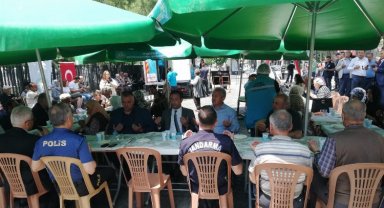 Akhisarlı şehitler dualarla anıldı