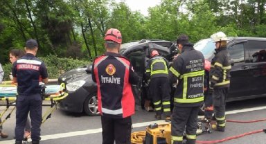 Anadolu Otoyolu'nda kaza: 2 ölü