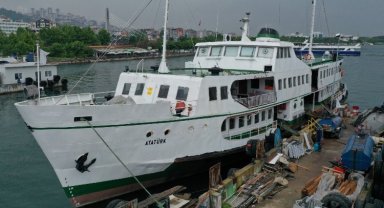 Atatürk Vapuru bakıma alındı