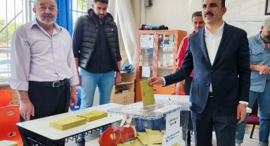 Başkan Altay Cumhurbaşkanlığı için oyunu kullandı