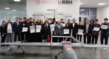 BEBKA destekli drone TechIN Bursa'da sergilendi