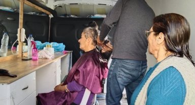 Bodrum afet bölgesinde 'mobil' hizmeti sürdürüyor