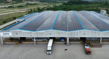 Bu tesis çifte üretim yapıyor... Bursa'da su fabrikasında elektrik üretiliyor