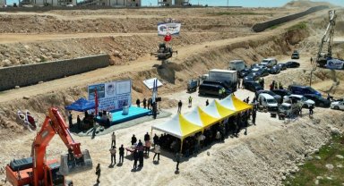 Gaziantep'te BÜSEM Nakliyeciler Sitesi'ne temel