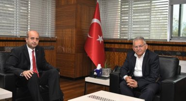 Kamu kurumu yöneticilerinden Başkan Büyükkılıç'a ziyaret