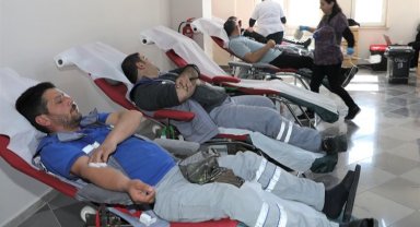 KASKİ'den ERÜ Kan Merkezi'ne destek