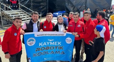 KAYMEK öğrencileri TEKNOFEST 2023 heyecanını yaşadı