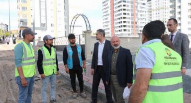 Kayseri Kocasinan'da asfalt mesaisi