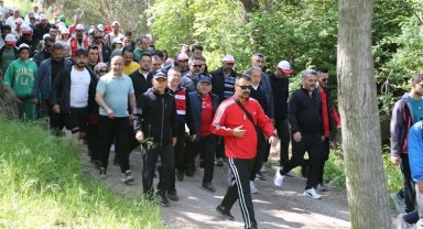 Kayseri protokolü halkla doğada buluştu