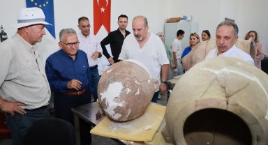 Kayseri'de 'tarihi' çalışma