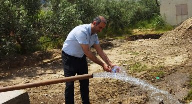Manisa Alaşehir'de saniyede 15 litre verimli yeni sondaj