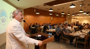 Mustafa Palancıoğlu pazarcı esnafı ile buluştu