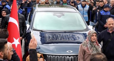 Sakarya'da TOGG'a tarihi karşılama