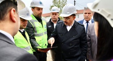 Vali Dr. Kızılkaya yatırımları inceledi